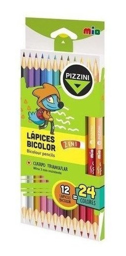 Lapices Bicolor X12 Pizzini Lml4712