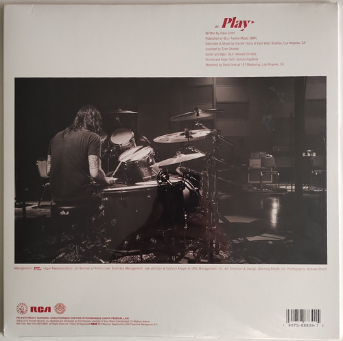 Lp - Dave Grohl - Play - Ed. Limitada - Importado - Lacrado