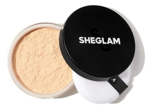 Polvo fijador Sheglam Shein Baked Glow Face Powder Tom Cappuccino