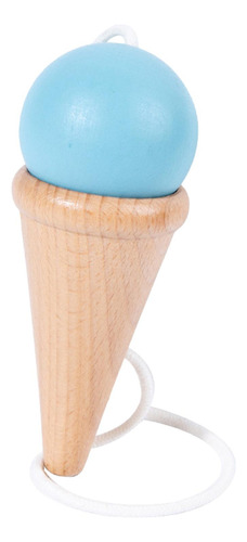 2 Juguetes Para De Equilibrio, Taza Y Pelota De Madera,