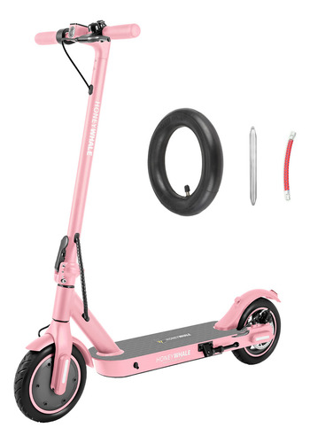 Scooter Eléctrico Tipo Patin Honey Whale E9 Pro-v2 32km/h Color Rosa