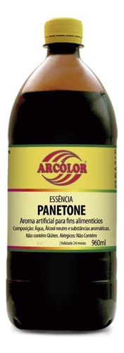 Essência Alimentícia Arcolor 960ml Panetone  ''promoção''