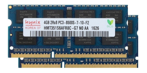 Kit Memoria Ram  Hynix 8gb 2x4gb Ddr3 1066 Macbook 2010