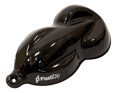 Imagen 3 de 8 de Pintura Aerosol Plastidip Negro Brilloso Para Llantas