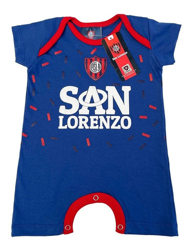 Body San Lorenzo Con Licencia Oficial Diseño Estampado