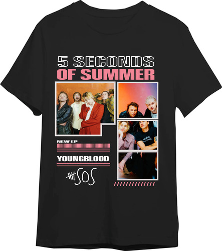 Playera Algodón 5 Seconds Of Summer