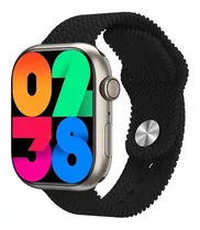 Comprar Smartwatch Hk9 Pro Gps, pantalla Amoled 2023, carcasa negra, pulsera negra