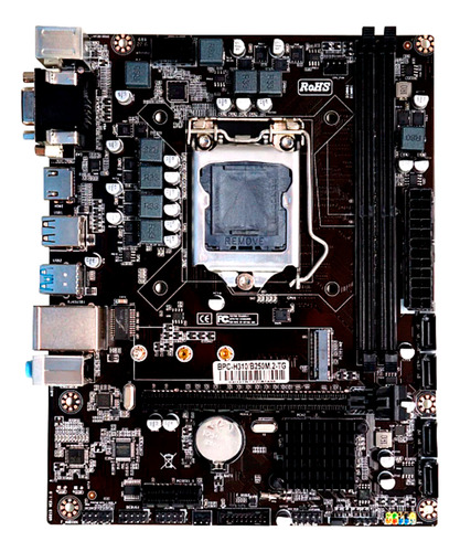 Kit Upgrade Intel Core I5 8°geração Ddr4 16gb Placa Mãe H310