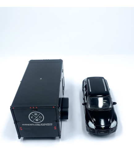 Porsche Cayenne Trailer Escala 1:64 1/64 Maisto Coleccion