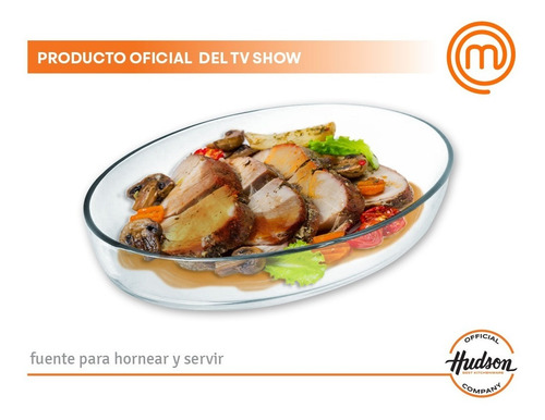Set 3 Asaderas Vidrio Templado Hudson Ovaladas