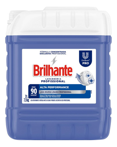Sabão Líquido Brilhante Alta Perfomance 7l