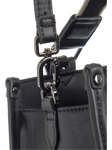 Bolsa Satchel Cloe Sirlania Chico I Color Negro