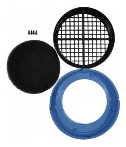 Kit Filtro Para Soprador Maxx Kyklon Azul Original Pet