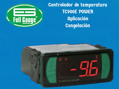 Controlador De Temperatura Full Gauge Tc900 E Power 