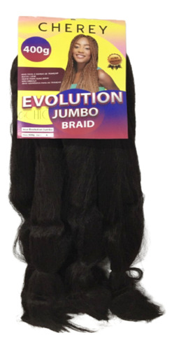Jumbo Braid Evolution Crochet Braid Ultra Frisado 75cm 400gr