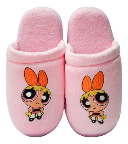 Pantuflas Bordadas Chicas Super Poderosas 