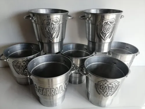 Jarra Loca Fernet Cerveza Aluminio Cincelado Chop Gigante