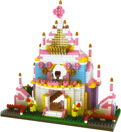 Set De Construcción Princesa Villa - 988 Piezas - Caja