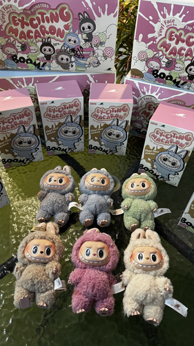 Labubu Exciting Macaron The Monsters - Juguete Sorpresa
