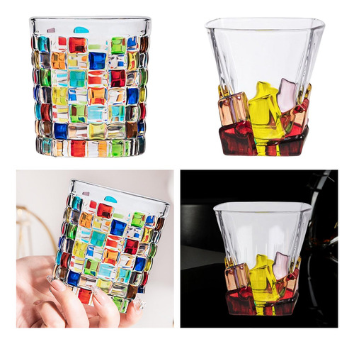 2 Vasos De Whisky, Vodka, Tequila, Ron, Para Bar, Reunión