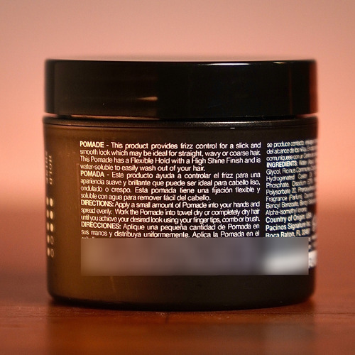 Pomada Pacinos Pomade 60ml/2oz - Fixação Flexível Com Brilho