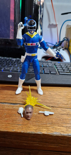 Blue Space Ranger Lightning Collection Figura (Usado)