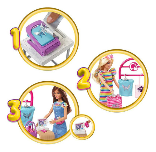 Barbie Profesiones Set De Juego Diseñadora De Modas