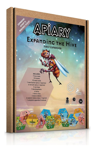 Stonemaier Games: Apiary: Ampliando La Expansión Hive | ¡nue
