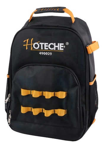 Mochila Porta Herramientas Hoteche Uso Rudo Color Negro