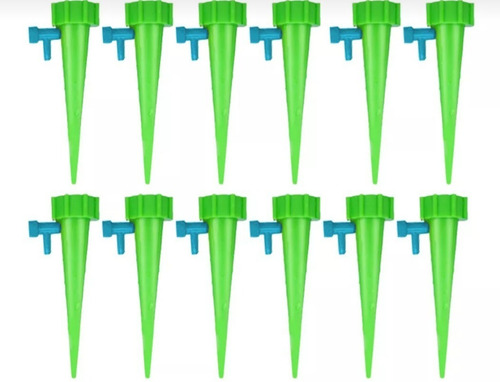 Imagen 4 de 5 de Kit 12 Estacas De Riego Por Goteo Para Plantas