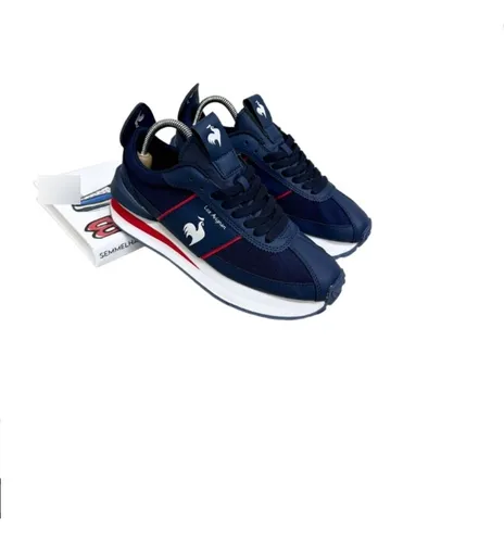 Tenis Le Coq Sportif Quartz Tricolore Hombre Azul