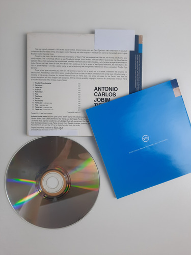 Cd Antonio Carlos Jobim: Tide 1970 Raro Estandar (Usado)