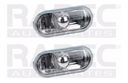 Par Juego Cuartos Laterales Vw Golf 1999 - 2007 Blanco Qwe