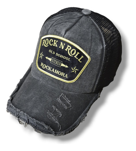 Gorra Trucker Vintage Rock N Roll Old School