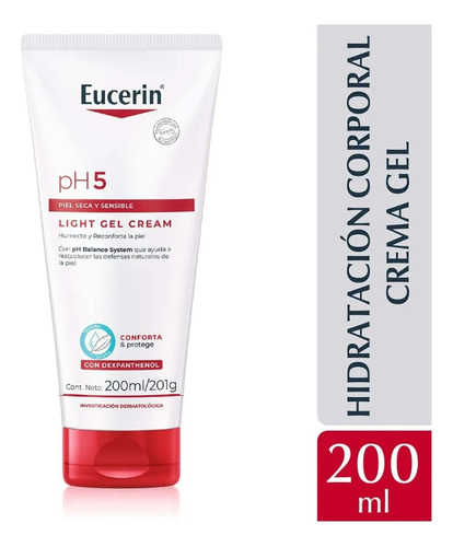  Eucerin Gel Crema Corporal Ph5 Hidratante X 200 Ml 