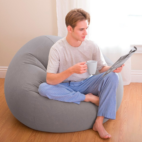 Imagen 3 de 3 de Sillon Inflable Puff Intex