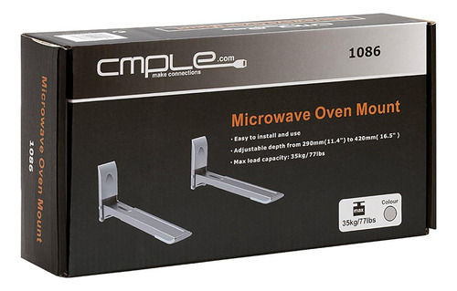 Cmple - Soporte En Forma De L De Acero Para Horno Microondas