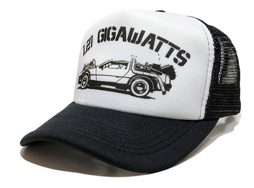 Gorra Trucker 1.21 Gigawatts Delorean Volver Al Futuro Nc