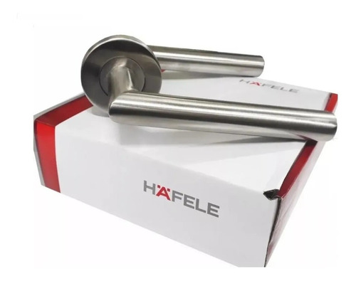 Manija Picaporte Hafele Acero Inoxidable Hl01 Puerta Mate