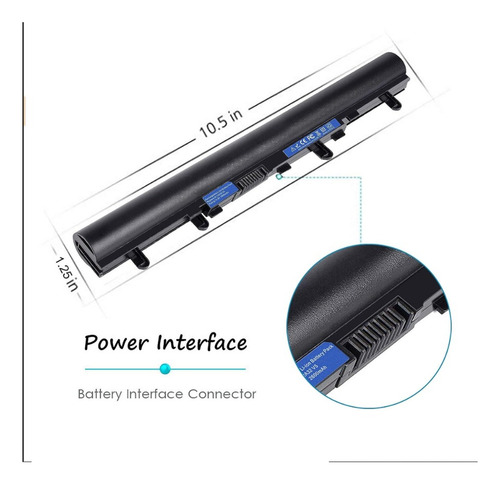 Batería Para Laptop Acer V5 Al12a32 Aspire E1 E1-410g