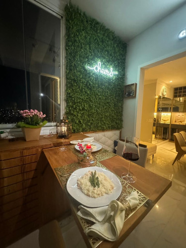Apartamento Mobiliado Com Vista Deslumbrante | Último Andar | 2 Dorms + Varanda Gourmet | Bairro Cerâmica - São Caetano Do Sul - Porteira Fechada