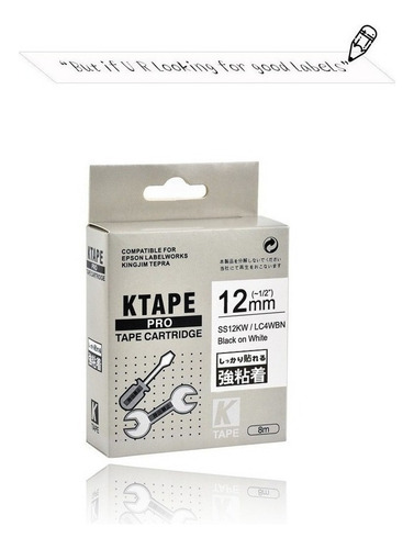 7 NĂșcleos Ss12kw Lc4wbn De 12 Mm Para Epson Lw-300 Lw-400l