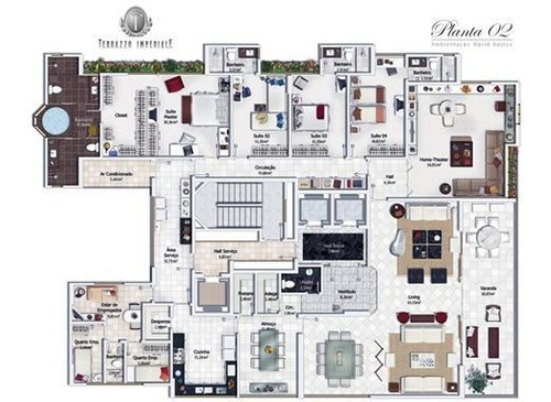 Imagem 3 de 3 de Apt Com 386,00 M² De Area Privativa, Com 5 Vagas De Garagem