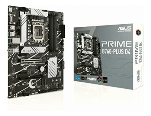 Placa-mãe Asus Intel B760 Prime B760-Plus D4, Intel 13