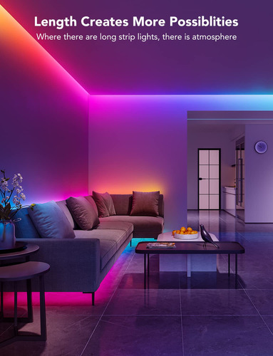 Led Strip Lights Govee Rubic 20m Bluetooth App Control