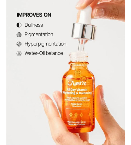Jumiso All Day Vitamin Brightening & Balancing Serum 50ml Todo Tipo De Piel Día/noche