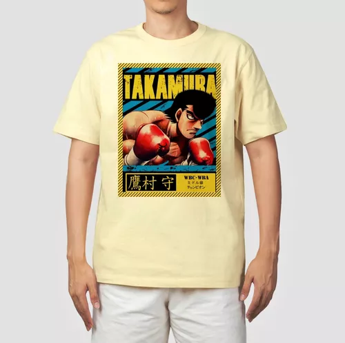 Camisa Hajime no Ippo Personagens - Camisas Hajime no Ippo Estampa Total