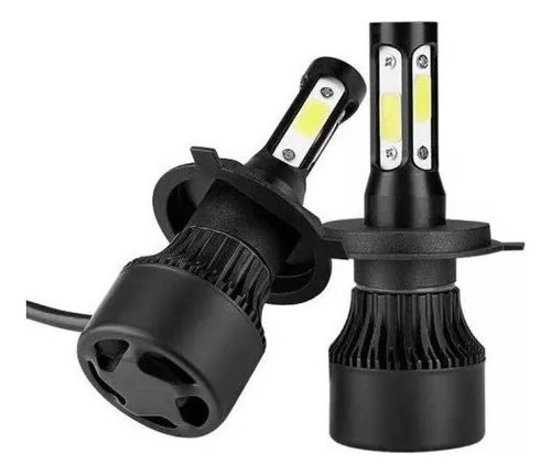 Luces Led Bombillos Faros 4 Caras H1 H4 H7 H11 H13 20000 Lum