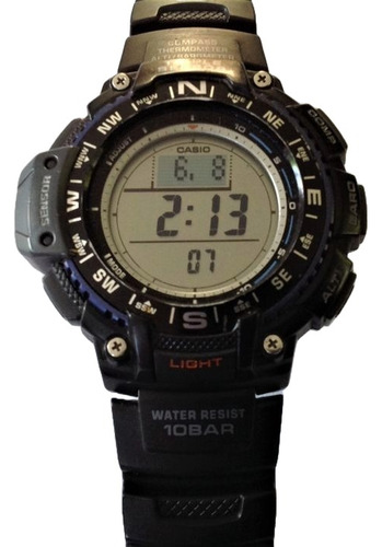 Reloj Casio Super Iluminator 3439 Sgw 1000 Triple Sensor (Usado)
