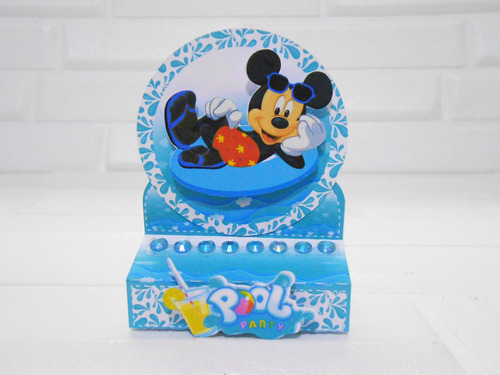 Arquivo De Corte Mickey Pool Party 31